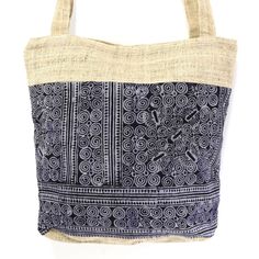 HMONG HEMP EMBROIDERED VINTAGE RECYCLED SHOULDER BAG ~ INDIGO BLUE DETAILS This cute shoulder bag is made from hand-woven 100% hemp in traditional village patterns. Adorned with hand embroidery, needlepoint or batik on the front and back of the bag, it features a top zipper and inside zipper compartment and a shoulder strap for easy carrying. This bag is lined in fabric and would make a unique addition to any wardrobe. Due to the hand-made nature of our bags and purses, each one is a unique, one Traditional Handmade Multicolor Embroidery Hobo Bag, Bohemian Blue Cotton Shoulder Bag, Traditional Multicolor Embroidered Hobo Bag, Bohemian Blue Embroidered Shoulder Bag, Hippie Multicolor Embroidered Shoulder Bag, Cute Shoulder Bag, Hemp Bag, Embroidered Shoulder Bag, Orange Backpacks