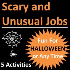 scary and unusual jobs fun for halloween or any time