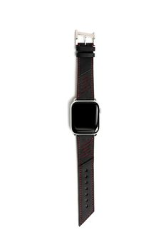 Details / Features Width: 20mm Black/ Red Contrast Stitching Louvers Alcantara / Calf leather Watch Bands For Apple Watch, Bands For Apple Watch, Grand Tour, Leather Watch Bands, Handcrafted Leather, Time Piece, Leather Watch, Apple Watch, Watch Bands