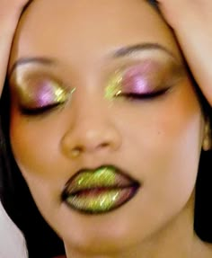 90s Drag Makeup, Colorful Drag Makeup, Makeup Gallery, Angel Makeup, Extreme Makeup, Bold Makeup Looks, Makeup Portfolio