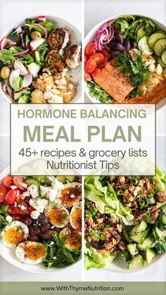 Get 10 days of easy and delicious meals to boost your energy, reduce sugar cravings, balance hormones and ignite your metabolism! Food Meal Plan, Whole Foods Meal Plan, Hormone Balancing Recipes, Get More Energy, Hormone Diet, Reduce Sugar Cravings, Balanced Meal Plan, Best Diet Foods