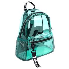 Discover the Ultimate in Style and Functionality Introducing our latest fashion statement - the Chic Transparent Jelly Backpack! This unique and fashionable backpack is designed for the modern woman who loves to combine style with practicality. Whether you're heading to the beach, strolling through the city, or embarking on a day of tourism, this backpack is your perfect companion. Its transparent PVC material not only makes a bold fashion statement but also allows you to quickly find what you need. Key Features and Benefits Durable PVC Material: Crafted from high-quality waterproof PVC, this backpack ensures your belongings stay dry and secure, no matter the weather. Comfortable Carrying: Equipped with an arcuate shoulder strap system, this bag offers a comfortable fit that conforms to yo Kawaii Travel, Transparent Backpack, Clear Backpacks, Backpack Kawaii, Beach Backpack, Clear Backpack, Women Backpack Fashion, Unique Backpacks, Jelly Bag