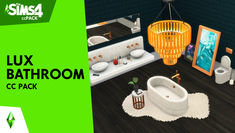 Sims 4 Furniture CC Sixam Cc, Lux Bathroom, Sims 4 Traits, Cc Furniture, Sims 4 Cc Shoes, Sims 4 Mm, Sims 4 Cc Furniture, Best Sims, Chic Bathrooms