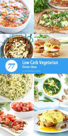 low carb vegetarian dinner ideas