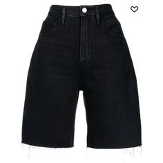 Size 28” Waist The Perfect Fit! Brand New Without Tags Black Knee-length Shorts For Summer, Trendy Black Knee-length Jean Shorts, Black Knee-length Jean Shorts For Summer, Black Jean Shorts With Belt Loops For Summer, High Waist Black Jean Shorts With Belt Loops, Trendy Black Jean Shorts With Belt Loops, Casual Black Knee-length Jean Shorts, Black Denim Knee-length Jean Shorts, Black Relaxed Fit Jean Shorts With Pockets