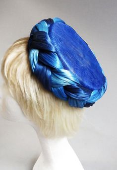 My version off the hat that Duchess of Cambridge wore by Christening prince Archie blue pillbox sinamay with silk abaca on comb Blue Sinamay Fascinator For Kentucky Derby, Blue Structured Crown Hat For Royal Ascot, Blue Hat With Structured Crown For Royal Ascot, Blue Hats With Structured Crown For Royal Ascot, Handmade Adjustable Blue Costume Hats And Headpieces, Adjustable Handmade Blue Costume Hats And Headpieces, Adjustable Blue Handmade Costume Hats, Blue Adjustable Sinamay Fascinator, Adjustable Blue Sinamay Fascinator