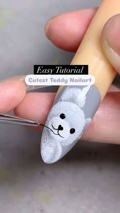 ArtsNationalInstituteofDesigns on Instagram: "‼️Easy Teddy Nail Art Tutorial ‼️
‼️Join our Online Halloween  Nail Art‼️❤️
Rs . 299/- Only
Join our Nail art course to learn unique and amazing techniques 

[nail art, easy nail art , nail art Tutorial,online nail course , nail art course , nail art class , nails , nail art book , nail art practice, nail art practice sheets ]

🥰#nail #nailart #nailartclub #nailartcourse #mumbainailart #mumbai #nailartclass #nailarttutorial #nailart #nailsofinstagram #nailsnailsnails" Chic Nail Art