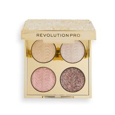 Revolution Eyeshadow, Get Glam, Concealer Makeup, Purple Diamond, Glam Look, Crystal Eye, Color Corrector, Pink Topaz, Green Quartz