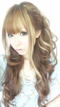 Gyaru Hairstyles, Himekaji Gyaru, Gyaru Style, Gyaru Makeup, Hime Gyaru, Gyaru Fashion, 4c Hairstyles