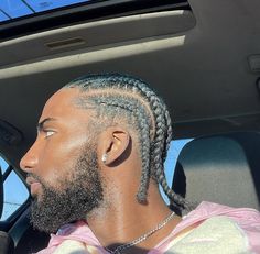 Men With Edges, Men Bread Fade, Cornrows Men Black, 6 Cornrows Men, Black Men Braids Hairstyles With Fade, 6 Cornrow Braids Men, Black Men Braids Hairstyles, Mens Cornrows, Cornrows Black Men