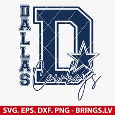 dallas cowboys svg dxf eps png