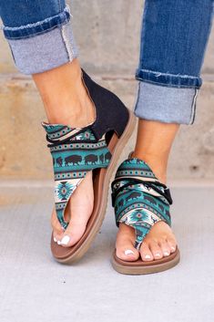 Zip Back Sandal by Very G These iconic boutique wedges from Very G are must-have! Wear all spring/summer to add a little sass to your wardrobe. Style Name: Hot Rock Color: Teal Cushioned Footbed, Memory Foam Durable Textured Outsole Style #: VGSA0289 Contact us for any additional measurements or sizing. Teal Cushions, Wardrobe Style, Sale Items, Memory Foam, Blue Denim, Wedges, Spring Summer, Sandals, Boutique