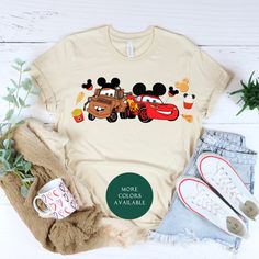 Mcqueen and Mater Shirt, Disney Cars Shirt, Cars Friend Shirt, Cars Couple Shirt, Disney Matching Shirt, Disney Family Trip, Gift Shirt - Etsy My Disney Shirts, Lightening Mcqueen Disney Shirt, Cars Couple, Mcqueen And Mater, Disney Family Trip, Family Disney Shirts Matching, Trip Outfit, Friend Shirt, Family Disney Trip