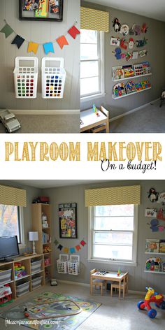 the playroom makeover on a budget