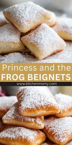 princess and the frog beginner's guide to making powdered sugary pastries