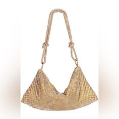 Gorgeous Gold Bag With Magnet Buckle. Shines So Bright!! You Can Use It As A Clutch, Purse Handbag, Shoulder Bag Or Crossbody Bag. It Is Big Enough For Your Daily Necessities Like Phone , Lipstick , Tissues , Keys And Some Cosmetics, Etc Perfect For Any Special Occassions Like Parties, Weddings, Date Nights, Family Reunion, Prom Or Banquet 10.2 X 0.4 X 6.3 Inches Summer Clutch Bag, Camera Bag Purse, Purse Boutique, Wicker Purse, Patent Leather Bag, Black And White Heart, Vintage Shoulder Bag, Gold Bag, Brown Shoulder Bag