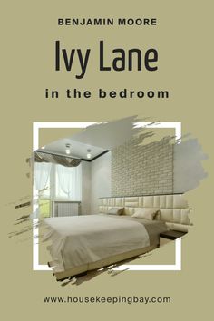 Ivy Lane 523   for the Bedroom by Benjamin Moore Light Wood Furniture, Benjamin Moore Bedroom, Plush Rugs, Restorative Sleep, Plush Rug, Decor Accents, Paint Colors For Home, The Bedroom