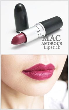 Mac Lipstick Amorous, Mac Amorous, Beautiful Lipstick, Braut Make-up, Lips Shades, Lipstick Swatches, Makeup Swatches, Mac Makeup, Mac Lipstick