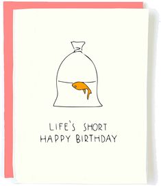 Life's Short Birthday Card - Mutual Adoration + POST Funny Bday Cards, Bday Stuff, Best Friend Birthday Cards, Happy Birthday Cards Diy, Punny Cards, 21st Birthday Cards, Husband Birthday Card, Homemade Birthday Cards, Birthday Inspo