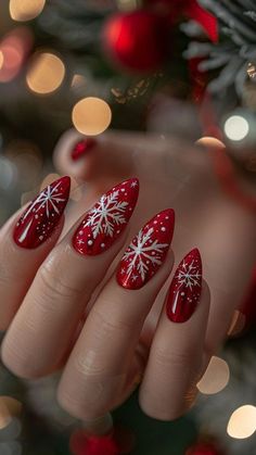 Candy Cane Nails, December Nails, Christmas Manicure, Festive Nail Art, Christmas Nails Easy