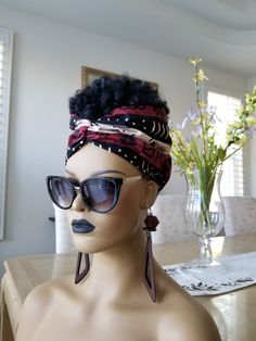 African Headwrap, Women Hairstyles, Head Wrap, Perfect Hair, Black Women Hairstyles, Head Wraps, Ankara, Fashion Statement, Womens Hairstyles