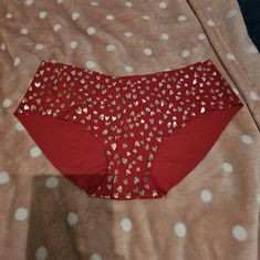 Nwt Victoria Secret Cheeky No Show Brief Underwear. Red With Silver Hearts For Valentines Day. Victoria's Secret Red Party Bottoms, Hearts For Valentines Day, Lingerie Outfits, Sleepwear Women, Relationship Tips, Victoria Secret, Women's Intimates, Victoria's Secret, Valentines Day