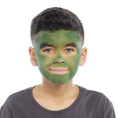 Black Hair Fringe, Makeup For Kids, Paint Guide, Face Paint Kit, Frankenstein