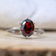 Red Garnet Engagement Ring, Stackable Rings, Garnet Jewelry, Valentine's Day Gift, Halo Ring, Gift For Mom, Promise Ring, Women's Ring, Everyday Jewelry, Personalized Stone Ring, Women's Jewelry, Fashion Ring, New Year gift, Anniversary Gift, Birthday Gift, Mood rings, Cool Rings Valentines day Ring, Mother's Day gift, Gift For Loved One's ❤ Item Details: Metal: Sterling Silver Metal Purity: 925 Setting: Prong Setting Center Stone : Garnet Type: 100% Natural Genuine Stone Center Stone Shape: Ova Mood Rings, Garnet Engagement Ring, Ring Everyday, Jewelry Personalized, Garnet Jewelry, Halo Ring, Halo Rings, Red Garnet, Everyday Jewelry