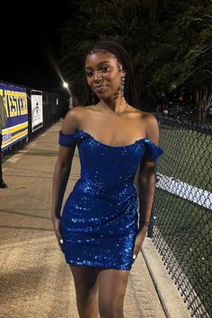 Royal Blue Sequins Winter Formal Dress Mini Hoco Dress, Winter Formal Dress, Mini Homecoming Dress, Mini Homecoming Dresses, Winter Formal Dresses, Hoco Dress, Winter Formal, Short Homecoming Dress, Dress 2024