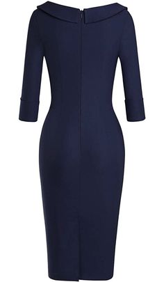 Fitted Cotton V-neck Mini Dress, Classic Fitted Long Sleeve Bodycon Dress, Retro Mid-length Fitted Dress, Fitted V-neck Lined Bodycon Dress, Fitted Mid-length Bodycon Dress For Work, Classic V-neck Stretch Dresses, Classic Stretch V-neck Dresses, Elegant Cotton V-neck Dress, Fitted Mid-length Office Dress