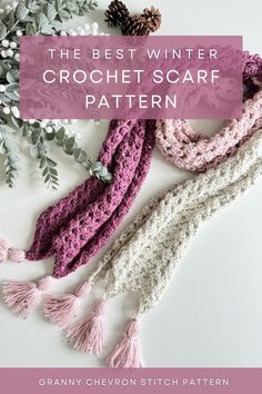 the best winter crochet scarf pattern