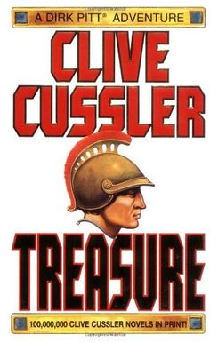 the cover to clive cusseler's book, treasure