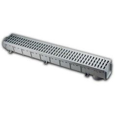 a metal grate with holes on the bottom and sides, for use in commercial kitchen appliances