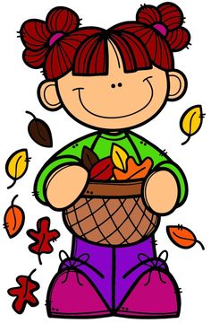 October Clipart, Bus Art, Fall Clipart, Fall Kindergarten, Card Games For Kids