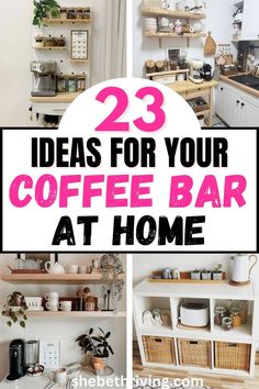 coffee bar styling Bar Styling Ideas, Cute Coffee Bar, Coffee Bar Styling, Home Setup, Tea Station, Coffee Carts