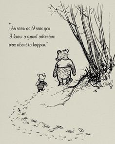 Winnie The Pooh Quotes Quotes Pooh Bear, Vintage Style Poster, Print Quotes, Bear Quote, Classic Vintage Style