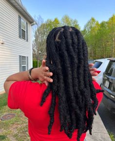 Thick Dreadlock Hairstyles, Thick Dreadlocks, Locks Styles, Nubian Locs, Dyed Dreads, Thick Locs, Long Locs, Locs Styles, Hairstyles Inspiration