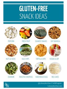 an image of gluten free snack ideas