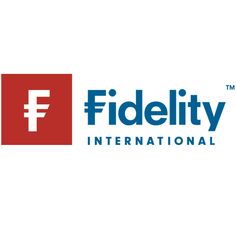 the logo for fidelity international, which is also part of its company's website