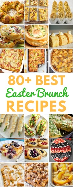 the best easter brunch recipes and desserts to bake or bake