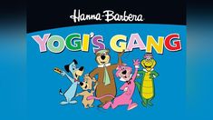 the cartoon yogi's gang is featured in an advertisement for hanna - baboon