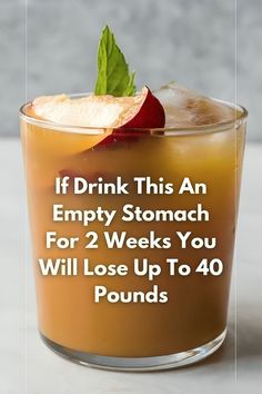 Get rid of tummy fat with this weight loss detox drink!