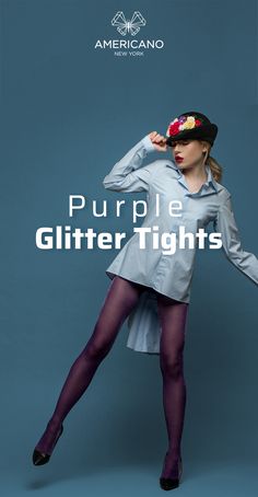 Purple Glitter Tights | Tights for Women - Embellished Lingerie, Aesthetic Clothing, Pantyhose, Leggings, Valentines Gifts Purple Glitter, Instagram Fashion