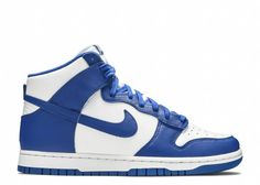 Dunk High 'Kentucky' 2021 - Nike - DD1399 102 - white/game royal/total orange | Flight Club Nike Dunk Low Sp, Nike Air Tailwind, Nike Zoom Kobe, New Nike Air Force, Flight Club, Nike Waffle, Nike Models, Nike Dunk High, Dunk High