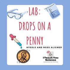 the cover of lab drops on a penny