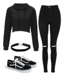 Teenage Outfits, Tomboy Style Outfits, Really Cute Outfits, Girls Fashion Clothes, Teenage Fashion Outfits, Edgy Outfits