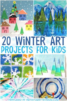 20 winter art projects for kids