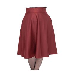 in stock Burgundy Skirt Plus Size, Vintage Red Lined Skirt, Vintage Plus Size, Unique Vintage, Retro Style, Retro Fashion, High Waist, Buy Online, High Waisted