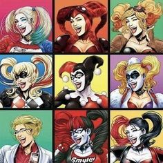 the many faces of harley and harley's characters