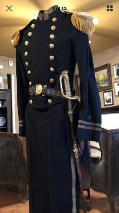 Navy Uniform, Naval Officer Uniform, 18th Century Navy Uniform, Royal Navy Uniform, Marines Uniform, Men's Military Uniform, Navy Admiral, Vintage Military Uniforms, Winter Cape